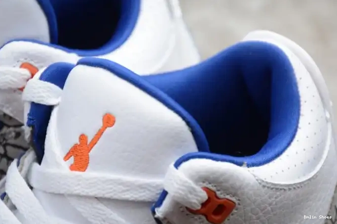 Bmlin Shoes 3 Air Retro 'Knicks 136064-148 Rivals' Jordan 0501